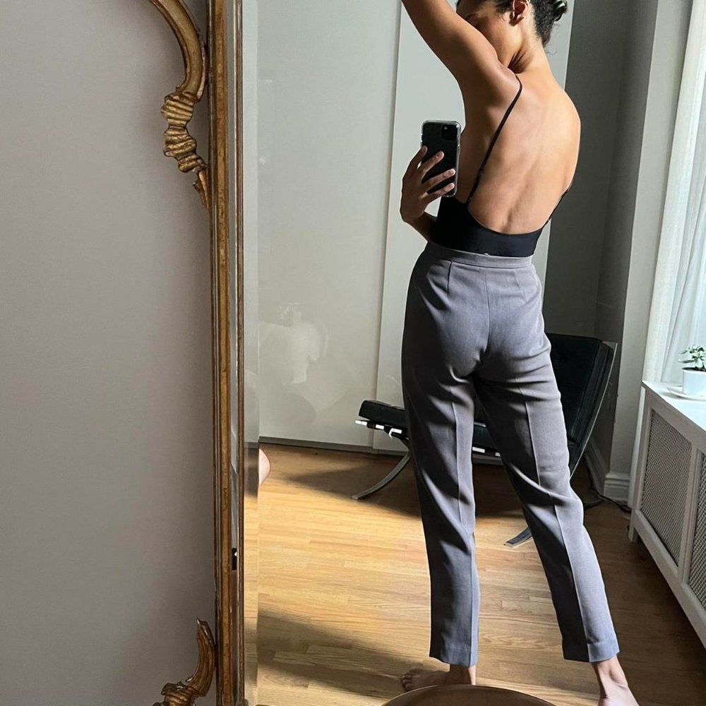 Laneylaneytoo Vintage Rayon Trouser Pants 24